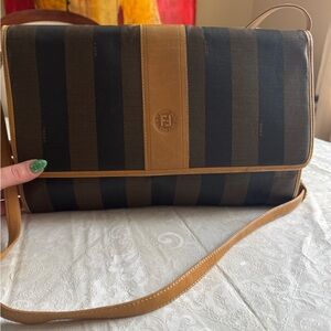 Fendi Pequin Vintage Crossbody